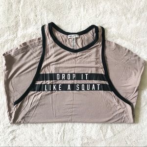 PINK ‘Drop It Like A Squat’ Tank